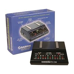 Sabine STX1100 Advanced Chromatic Auto Tuner