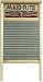 COLUMBUS WASHBOARD CO #2072 10-7/8x11 Washboard