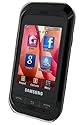 Samsung GTC3300KEUBK C3300 Champ Unlocked Quad-Band Touchscreen Phone with FM Radio, Stereo Bluetooth and microSD Slot-Unlocked Phone-No Warranty-Black