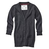 Girls' Mossimo Supply Co. Orion Gray Long-Sleeve Cardigan Sweater
