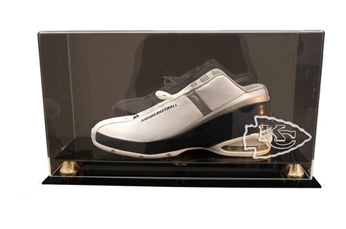 Kansas City Chiefs Single Shoe Display Case - Size 13