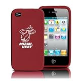 Miami Heat iPhone 4 and 4S Case: Silicone Cover