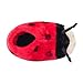 ZippyPaws Slipper Nest Squeaky Hide and Seek Plush Dog Toy, Ladybug