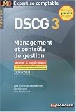 Revue Foucher  / Management et contrôle de gestion DSCG 3 : Manuel et applications