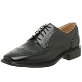 Rockport Mens Farren Wing-tip Oxford,Black,9 M