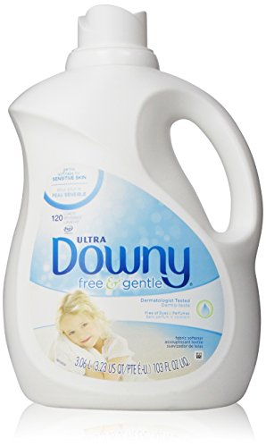 Downy Ultra Liquid Fabric Softener, Free & Gentle, 103 Oz