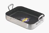 Best sale price for Mauviel 9850.45 M'pure Nonstick Roaster 45cm. Free Shipping.