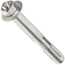 Stainless Steel Sleeve Anchor Hex Head 1/2" Diameter x 4" Length (Pack of 25)