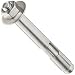 Stainless Steel Sleeve Anchor Hex Head 1/2" Diameter x 4" Length (Pack of 25)