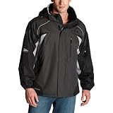 Free Country Men's Mid Weight Jacket,Lead Pencil,Medium