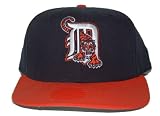 New Era Original Detroit Tigers Wool Fitted Cap - Navy/Orange
