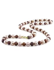 10k Yellow gold 4.5-5 MM Freshwater Cultured Pearl Strand, 18"
