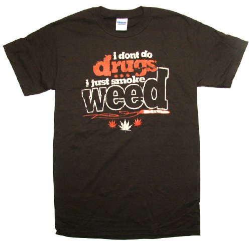 Marijuana T-shirt I Don't Do Drugs Just Smoke Weed-xxl