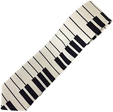 Men's Narrow 2-3/4" Neck Tie - Keyboard