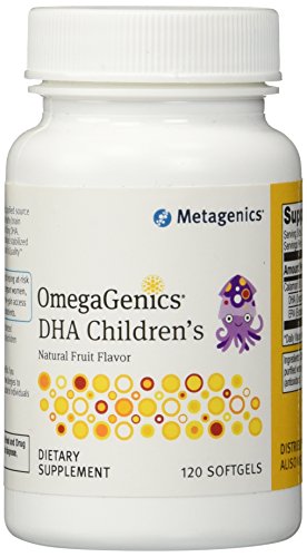 Metagenics OmegaGenics DHA Children`s Chewable Dietary Supplement, 120 Count