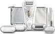 Philips HP6576 SatinPerfect Body And Face Rechargeable Epilator with Luxury bag - Light Tweezers And Three Attachment Heads