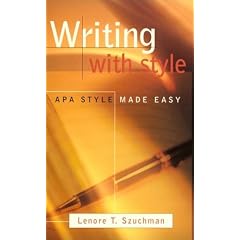 Writing with Style : APA Style Made Easy (International Version)