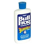 Bull Frog Sunblock Superblock Lotion, SPF 45, 5-Ounce Bottles (Pack of 2)