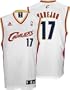 Anderson Varejao Jersey: adidas White Replica #17 Cleveland Cavaliers Jersey