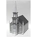 HO KIT 19th Century American Church