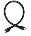 HOCHQUALITATIVES HDMI-KABEL full HD1080p Neue Version 1.4 High-Speed-Ethernet-und 3D-15.2GPS Sound & Vision mit Ferritkernen und 90 Grad Winkel mit 24k vergoldete Kontakte stilvollen roten Finish (0.4572m)