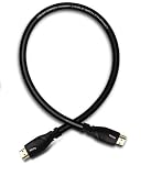 Aurum Ultra Series - High Speed HDMI Cable (1.5 Ft) With Ethernet - CL3 Certified - Supports 3D & Audio Return Channel [Latest Version] - 1.5 Feet