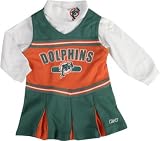 Miami Dolphins Infant Long Sleeve Cheerleader Jumper - 18 months