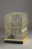 Brass Parrot Cage - Medium