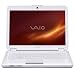 Sony VAIO VGN-CS110E/W 14.1-Inch Laptop (2.0 GHz Intel Core 2 Duo T5800 Processor, 3 GB RAM, 250 GB Hard Drive, Vista Premium) White