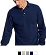 Cotton Deluxe by Anvil Long-Sleeve Pique Knit Sport Shirt, (A-6240)