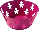 A di Alessi "Girotondo" Pierced Basket Deep Red (Akk04 R)