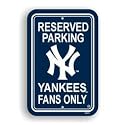 MLB New York Yankees Plastic Parking Sign