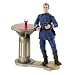 Star Wars Attack of the Clones Coruscant Outlander Club Lt. Dannl Faytonni w/Bar Table Stand, Glass & Blaster