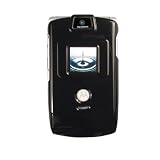 Motorola RAZR V3 Plastic Shell Casing- Black
