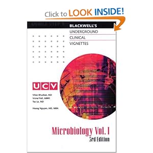 Click here to buy Underground Clinical Vignettes: Microbiology, Volume I: Classic Clinical Cases for... by Vikas Bhushan, Vishal, M.D. Pall, Tao Le, and Hoang Nguyen.