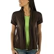 Juniors' Xhilaration Open Cardigan - Spanish Brown