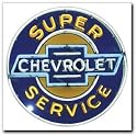 Husky Liners - Signpast Neon Sign, Super Chevrolet Service (900)
