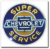 Husky Liners - Signpast Neon Sign, Super Chevrolet Service (900)