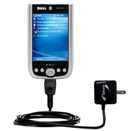 Rapid Wall Home AC Charger for the Dell Axim x51 - uses Gomadic TipExchange Technology