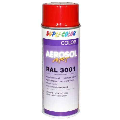 Dupli-Color 722523 Aerosol Art Ral 3001 gl&auml;nzend 400 ml