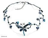  : LAPIS LAZULI CHOKER AZURE WINGS