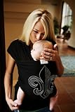 Metro Mamma Bling Wrap - Fleur de Lis