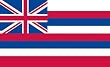 Valley Forge Nylon Hawaii State Flag, measures 3-Foot x 5-Foot