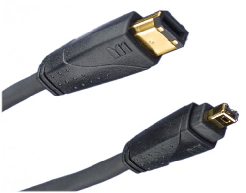Monster Cable FL300 FireLink 300 IEEE 1394 Digital Audio/Video Connection, 4 Pin to 6 Pin (2 M)