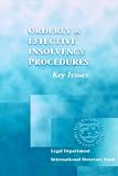 Orderly and Effective Insolvency Procedures: Key Issues