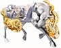 Sunsout Dance of the Unicorn Shaped 1000 Piece Jigsaw Puzzle