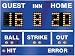 ALL AMERICAN MP-3351 BASEBALL SCOREBOARD