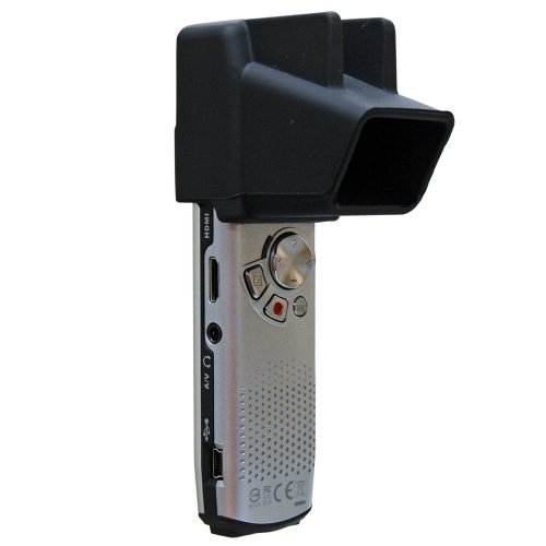 Aiptek PenCam HD High Definition Camcorder - Custom Sun Visor (Shade) / Camera Stand