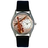 Whimsical Watches Women's S0510002 Violin Black Leather Watch
