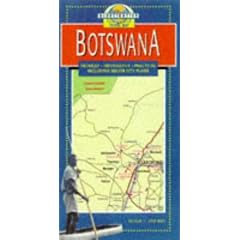 Botswana (Globetrotter Travel Map)